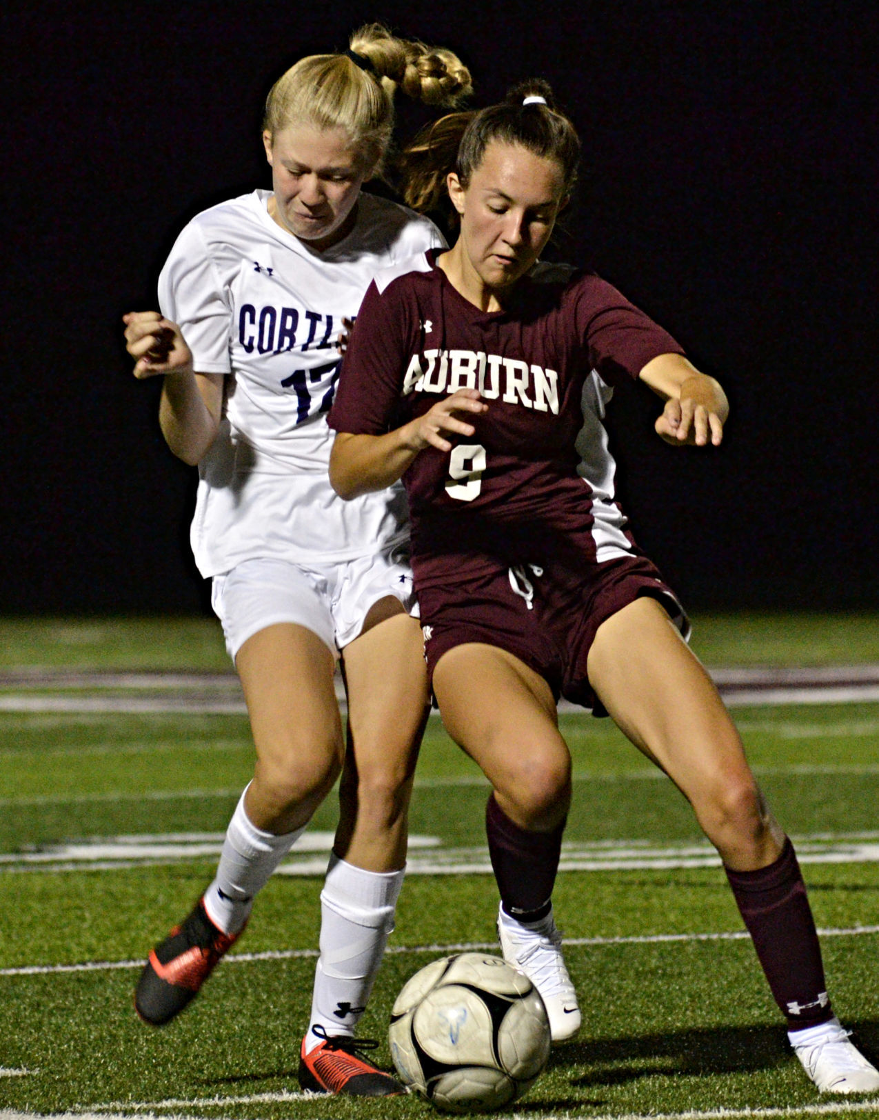 Girls soccer - Auburn vs. Cortland